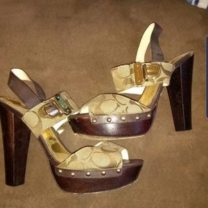 Coach heels
